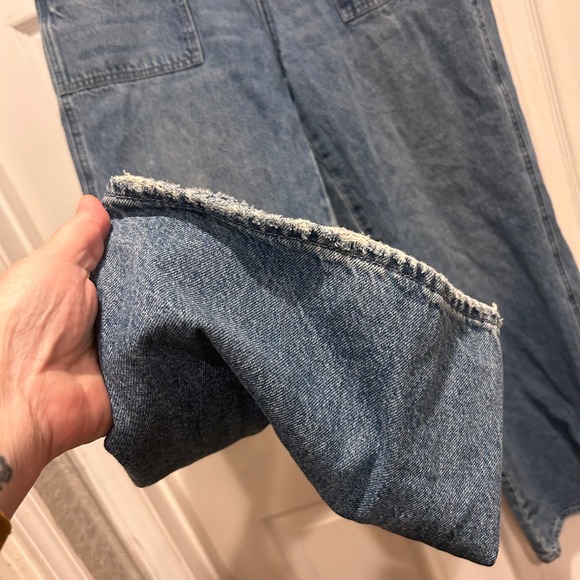 PacSun Casey Baggy Low Rise Jeans Medium Wash Denim Pockets Women's Size 29 - Picture 6 of 13